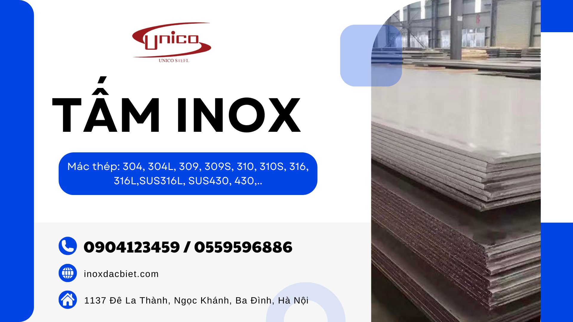 Ống inox lục giác